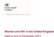 Women and HIV in the United Kingdom Data to end of December 2017